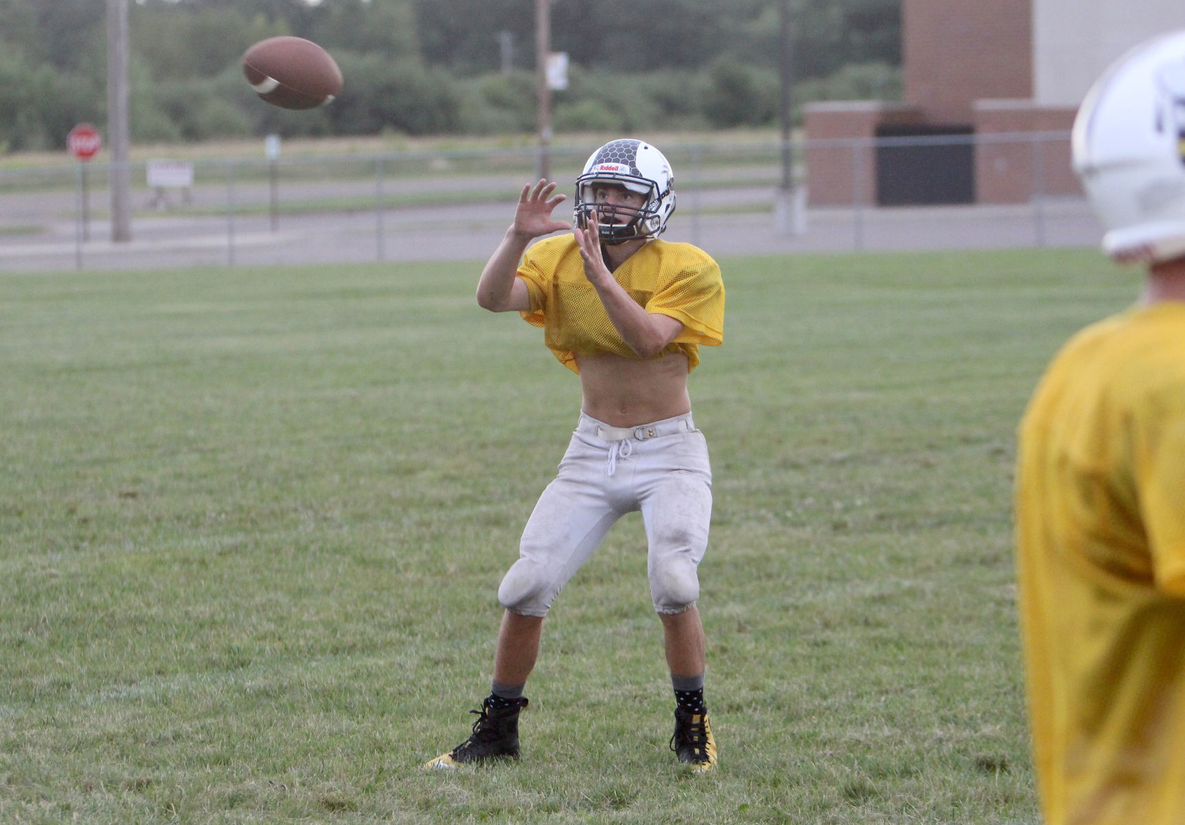 Cadott football practice 8-13-19